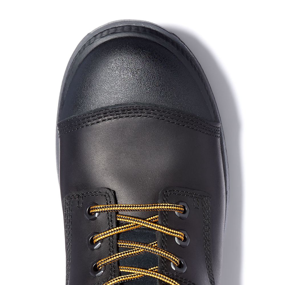 Botas de Trabajo Timberland Hombre Pro® Endurance Hd 8\" Comp Toe Negras - Chile FDE-906178